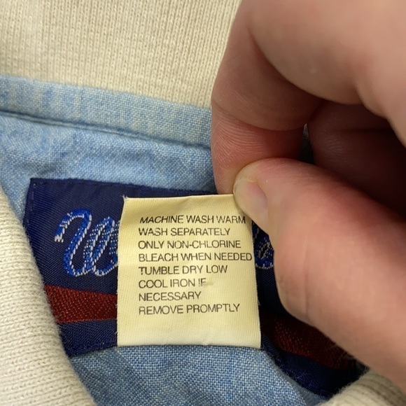 Vintage Wrangler Western Aztec Polo Shirt Size Medium - Picture 7 of 7